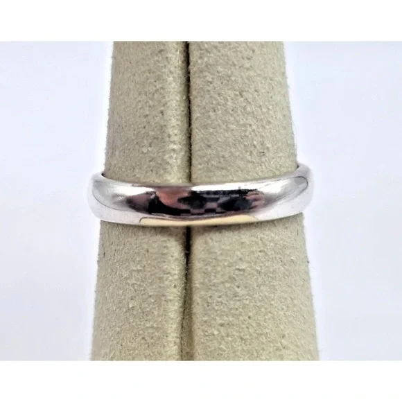 Amethyst Ring Size 7 Sterling Silver 925 Rectangle Handmade Statement NWOT